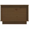 vidaXL Table basse Marron miel 40x50x35 cm Bois massif de pin