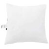 vidaXL Oreiller avec oreiller 2 pcs Blanc 61 x 41 x 20 cm Polyester