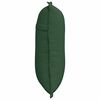 vidaXL Coussin de Dos Vert Jungle 50 x 45 cm Tissu en velours c&ocirc;tel&eacute;