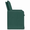 vidaXL Chaises de salle &agrave; manger 2 pcs Vert fonc&eacute; 57 x 67 x 98 cm