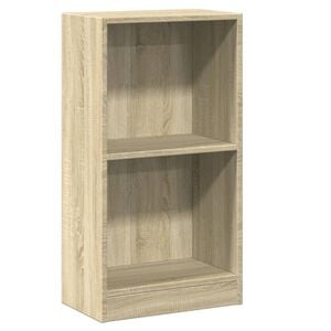 vidaXL Biblioth&egrave;que Ch&ecirc;ne sonoma 40x24x75 cm Bois d'ing&eacute;nierie