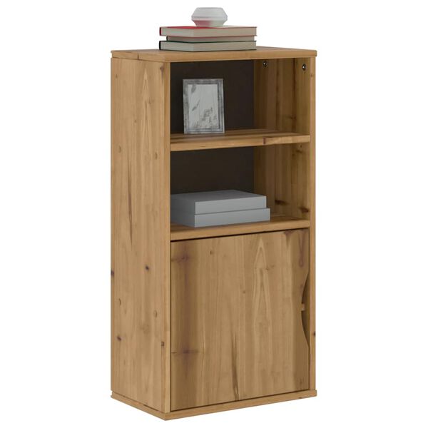 vidaXL Armoire latérale ODDA 40x24x79 cm bois massif pin