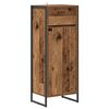 vidaXL Cabinet de salle de bain Bois Ancien 40 x 30 x 100 cm