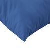 vidaXL Coussins de canap&eacute; 4 pcs bleu royal 40x40 cm tissu