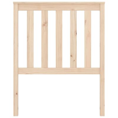 vidaXL Tête de lit 81x6x101 cm Bois massif de pin