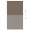 vidaXL Store enrouleur occultant 100 x 175 cm marron