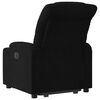 vidaXL Fauteuil inclinable &eacute;lectrique noir tissu