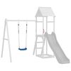 vidaXL Si&egrave;ges de balan&ccedil;oire avec cordes 2 pcs bleu 37x15 cm PE