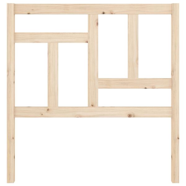 vidaXL Tête de lit 80,5x4x100 cm Bois massif de pin