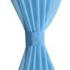 vidaXL Rideau fin Turquoise 140x225 cm 2 pcs