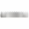 vidaXL Bordures de pelouse 20 pc 103 x 0,05 x 22 cm Acier inoxydable