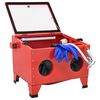 vidaXL Cabinet de Sablage 94,8 L 125 PSI Acier lamin&eacute; &agrave; froid