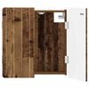 vidaXL Cabinet pour cible ZWOLLE Bois ancien 52,5 x 10,5 x 57,5 cm
