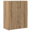 vidaXL Cabinet de Bureau Ch&ecirc;ne artisanal 70 x 32 x 77.5 cm