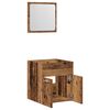 vidaXL Ensemble de meubles salle de bain 2 pcs bois d'ing&eacute;nierie