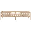 vidaXL Cadre de lit sans matelas 75x190 cm bois de pin massif
