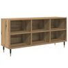 vidaXL Meuble TV 103,5 x 30 x 50 cm Ch&ecirc;ne artisanal Bois d'ing&eacute;nierie