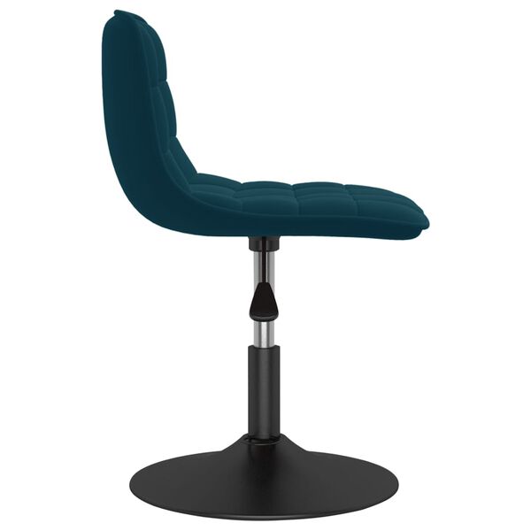 vidaXL Tabouret de bar Bleu Velours