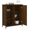 vidaXL Buffet ch&ecirc;ne marron 70x30x80 cm bois d'ing&eacute;nierie