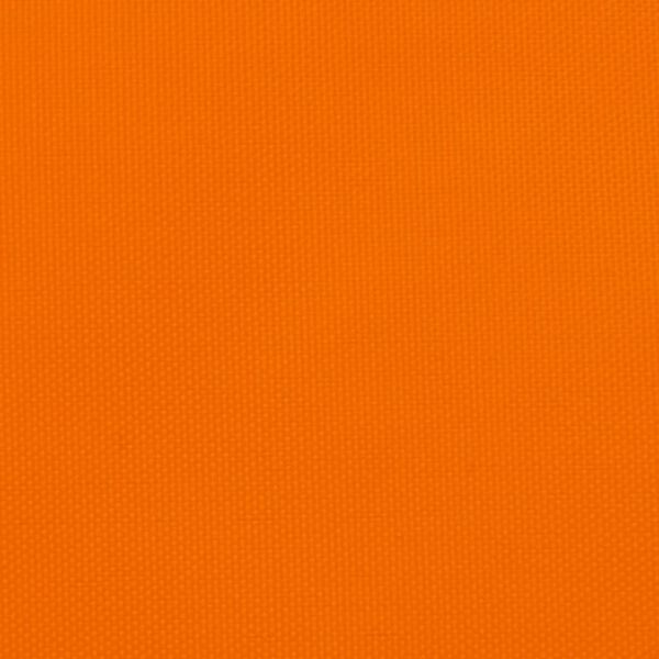 vidaXL Voile de parasol Tissu Oxford triangulaire 4x5x6,4 m Orange