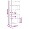 vidaXL Biblioth&egrave;que ch&ecirc;ne sonoma 72x28x172 cm bois d'ing&eacute;nierie