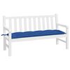 vidaXL Coussin de banc de jardin bleu royal 150x50x7 cm tissu oxford