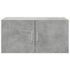 vidaXL Armoire murale gris b&eacute;ton 80x42,5x40 cm bois d'ing&eacute;nierie