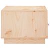 vidaXL Table basse 80x50x35 cm Bois massif de pin
