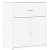 vidaXL Buffet blanc 60x31x70 cm bois d'ing&eacute;nierie