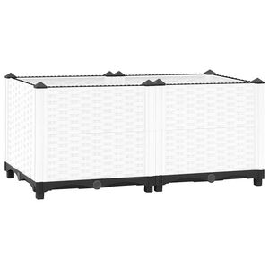 vidaXL Lit sur&eacute;lev&eacute; 80x40x38 cm Polypropyl&egrave;ne