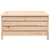 vidaXL Repose-pied de jardin 62x63,5x32 cm bois de pin massif