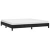 vidaXL Cadre de lit sans matelas noir 200x200 cm velours