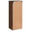 vidaXL Meuble TV mural ch&ecirc;ne marron 40,5x30x102 cm bois d'ing&eacute;nierie