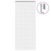 vidaXL Moustiquaire de porte &agrave; cha&icirc;ne 90x220 cm aluminium