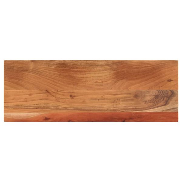 vidaXL Dessus de table 70x20x2,5 cm rectangulaire bois massif d'acacia