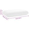 vidaXL Coussin de sommeil Uni 60 x 40 x 13 cm