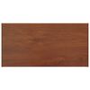 vidaXL Appui de fen&ecirc;tre Bois marron 80 x 45 x 4,5 cm PVC