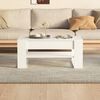 vidaXL Table basse blanc 102x55x45 cm bois d'ingénierie