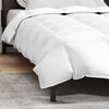 vidaXL Duvet d'&eacute;t&eacute; simple Blanc 140 x 200 cm Plume