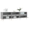 vidaXL Meuble TV gris béton 150x30x44,5 cm bois d'ingénierie