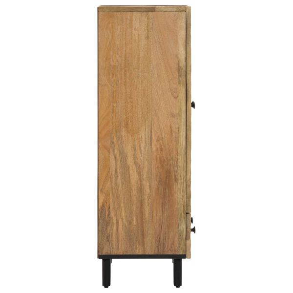 vidaXL Buffet 60x33x100 cm bois de manguier massif