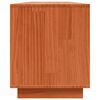 vidaXL Meuble TV Marron 156 x 37 x 45 cm Bois d'ing&eacute;nierie