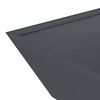 vidaXL Cache-pot de jardin 5 pcs Anthracite 50 x 50 x 15 cm