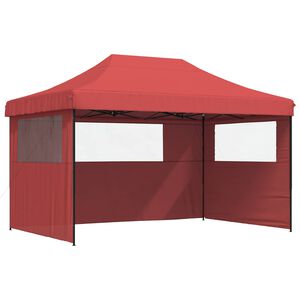 vidaXL Tente de f&ecirc;te 292 x 440 x 315 cm Bordeaux Tissu Oxford