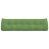 vidaXL Coussin de Dos Vert clair 180 x 24 x 50 cm Velours