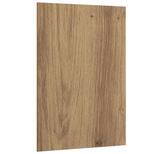 vidaXL Panneaux d&eacute;coratifs 12 pi&egrave;ces Ch&ecirc;ne artisanal 15 x 21 x 0,27 cm