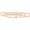 vidaXL Cadre de lit sans matelas 140x200 cm bois massif
