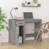vidaXL Bureau Sonoma gris 100x49x75 cm Bois d'ing&eacute;nierie