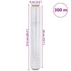 vidaXL Film &eacute;tirable 6 pcs transparent 30 &mu;m 50 cm x 300 m