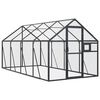 vidaXL Voli&egrave;re anthracite 1,79x4x1,85 m aluminium